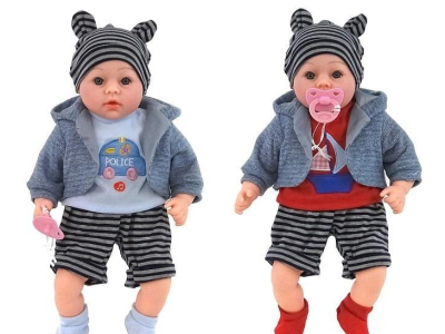 Opakowanie Lalka bobas śpiewa i mówi po polsku 45cm