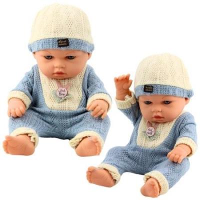 Opakowanie Lalka bobas w niebieskim wdzianku