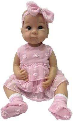 Lalka dziewczynka 56cm. Wydawca: Askato. SmakLiter.pl Opakowanie Lalka dziewczynka 56cm