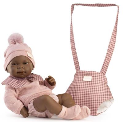 Opakowanie Lalka hiszpańska Indira mulatka z nosidłem 42cm
