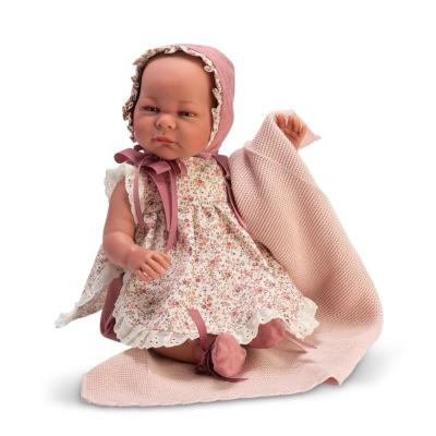 Opakowanie Lalka hiszpańska Reborn Mauren z kocykiem 46cm