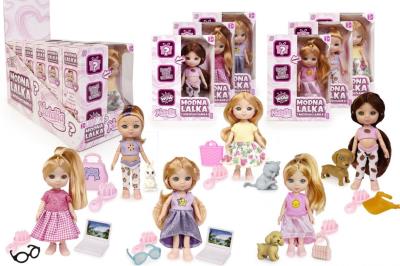 Opakowanie Lalka Natalia z akcesoriami 17cm mix