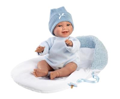 Opakowanie Lalka śmiejąca się Liam w śpiworku 38cm