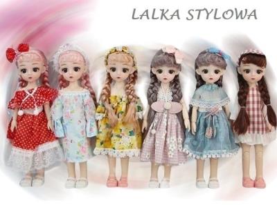 Opakowanie Lalka stylowa zginane ręce i nogi 29cm MIX