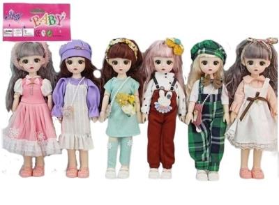 Opakowanie Lalka stylowa zginane ręce i nogi 29cm MIX