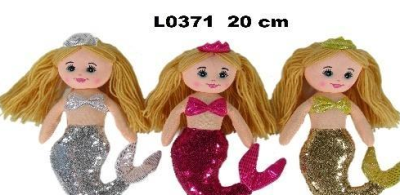Lalka Syrenka 20cm MIX. Wydawca: Sun-Day. SmakLiter.pl Opakowanie Lalka Syrenka 20cm MIX