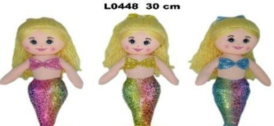 Lalka Syrenka 30cm MIX. Wydawca: Sun-Day. SmakLiter.pl Opakowanie Lalka Syrenka 30cm MIX