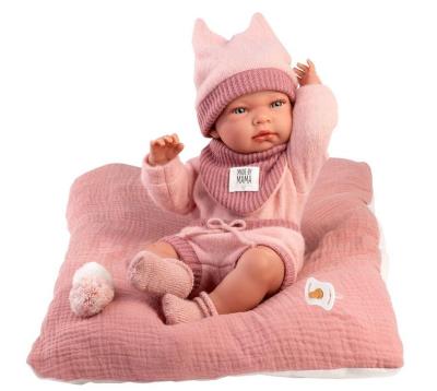 Opakowanie Lalka winylowa bobas Nica z poduszką 40cm