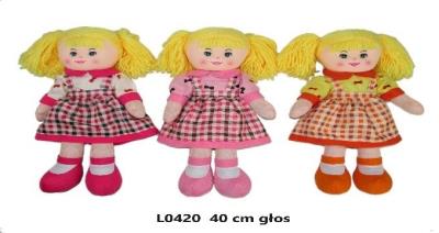 Lalka z głosem 40cm MIX. Wydawca: Sun-Day. SmakLiter.pl Opakowanie Lalka z głosem 40cm MIX