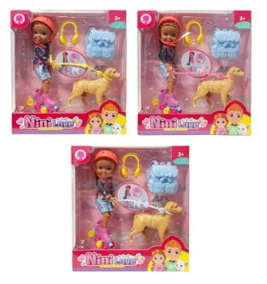 Opakowanie Lalka z rolkami i akcesoriami MIX