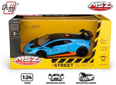 Opakowanie Lamborghini Huracan STO niebieski