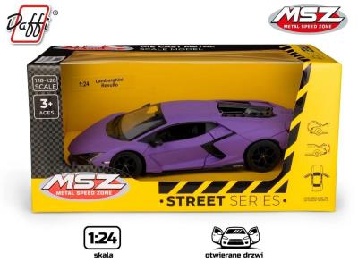 Opakowanie Lamborghini Revuelto fioletowy