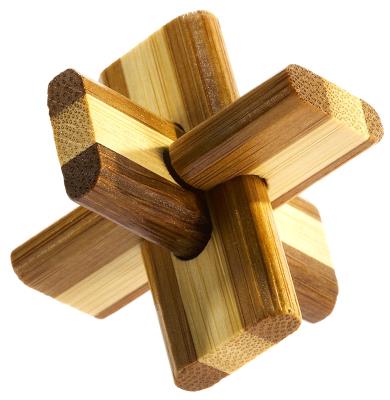 Opakowanie Łamigłówka 3D Bamboo Doublecross poziom 2/4