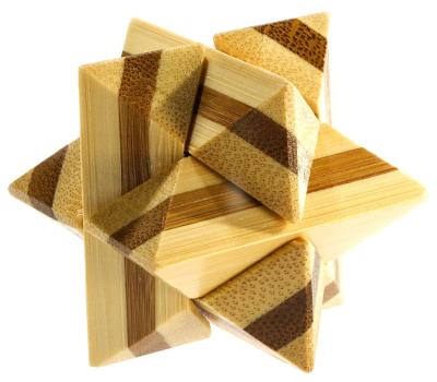 Opakowanie Łamigłówka 3D Bamboo Superstar poziom 2/4