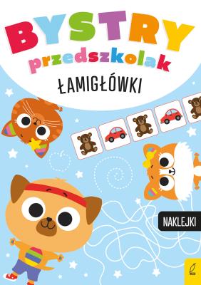 Okładka książki Łamigłówki. Bystry przedszkolak