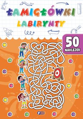Łamigłówki labirynty. Autor: Opracowanie zbiorowe. SmakLiter.pl Okładka książki Łamigłówki labirynty