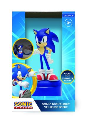 Opakowanie Lampka nocna 3D Sonic Lexibook NLJ01SN