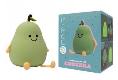 Opakowanie Lampka nocna LED gruszka zielona