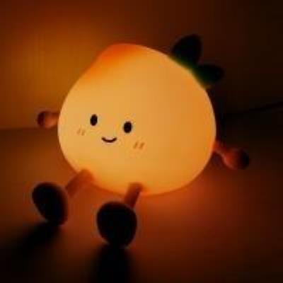 Opakowanie Lampka nocna LED stojak na telefon brzoskwinia