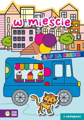 Okładka książki Łap za kredki! W mieście