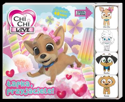 Okładka książki Łapka, przyjaciele! Chi Chi Love. Zagraj ze mną