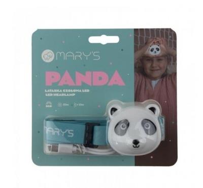 Opakowanie Latarka czołowa dziecięca Panda