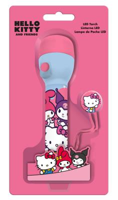 Latarka duża Hello Kitty HK50197. Wydawca: Kids Euroswan. SmakLiter.pl Opakowanie Latarka duża Hello Kitty HK50197