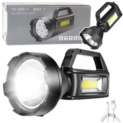 Opakowanie Latarka turystyczna LED Reflektor 4 tryby