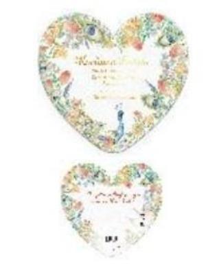 Opakowanie Laurka dwustronna Serce Babcia - Paw w tulipanach