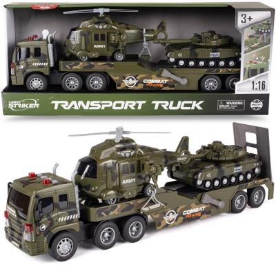 Opakowanie Laweta wojskowa z czołgiem i helikopterem