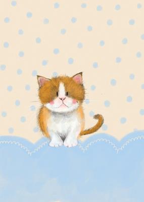 Opakowanie LDC17 Karnecik Mały kot Toffee