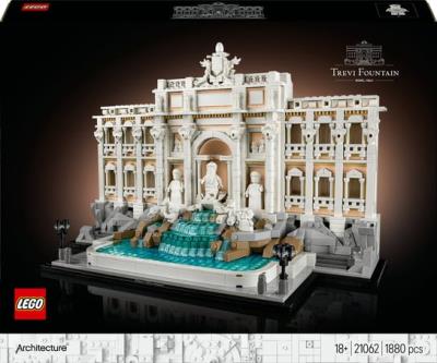 Lego Architecture Fontanna Di Trevi pamiątka z Włoch 21062. Wydawca: LEGO. SmakLiter.pl Opakowanie Lego Architecture Fontanna Di Trevi pamiątka z Włoch 21062