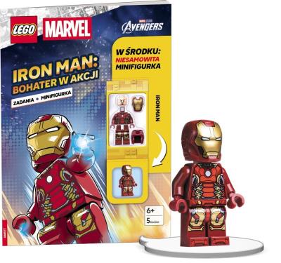 Okładka książki Lego Avengers. Iron Man: bohater w akcji