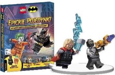 Okładka książki Lego Batman. Epickie pojedynki. Batman & Joker