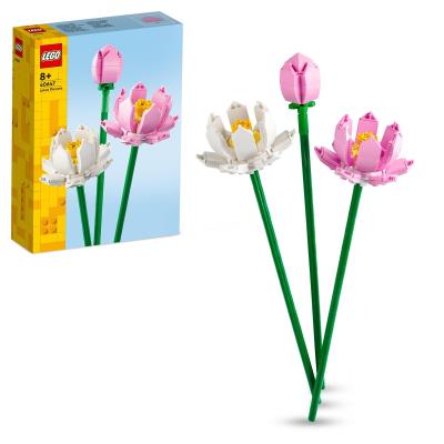 Lego Botanicals Kwiaty Lotosu 40647. Wydawca: LEGO. SmakLiter.pl Opakowanie Lego Botanicals Kwiaty Lotosu 40647