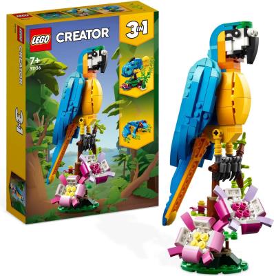 Lego Creator 3w1 Egzotyczna Papuga 31136. Wydawca: LEGO. SmakLiter.pl Opakowanie Lego Creator 3w1 Egzotyczna Papuga 31136
