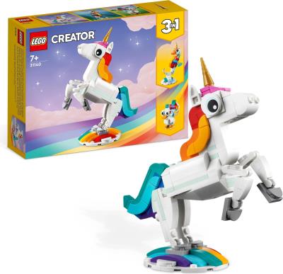 Opakowanie Lego Creator 3w1 Magiczny Jednorożec 31140