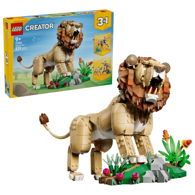 Opakowanie LEGO Creator Dzikie Zwierzęta dumny Lew 31386