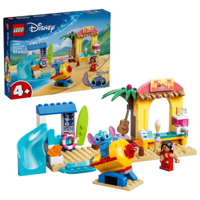 Opakowanie LEGO Disney Classic Zabawa na plaży z Lilo i Stitchem 43280