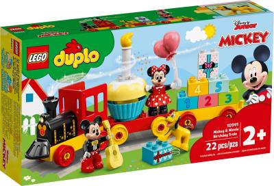 Opakowanie Lego DUPLO 10491 Urodzinowy pociąg myszek Miki i Minnie