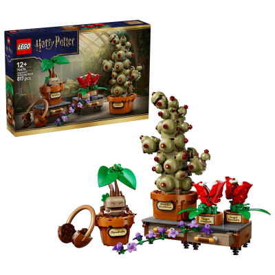 Opakowanie LEGO Harry Potter Rośliny z lekcji zielarstwa w Hogwarcie 76474