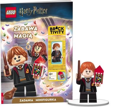 Lego Harry Potter zabawa magią. Autor: Opracowanie zbiorowe. SmakLiter.pl Okładka książki Lego Harry Potter zabawa magią