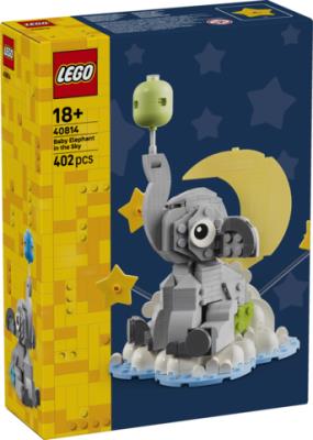 Opakowanie LEGO Iconic Słoniątko na niebie 40814