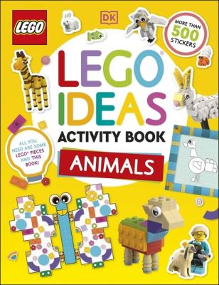 Lego Ideas Activity Book Animals. Wydawca: Dorling Kindersley. SmakLiter.pl Opakowanie Lego Ideas Activity Book Animals