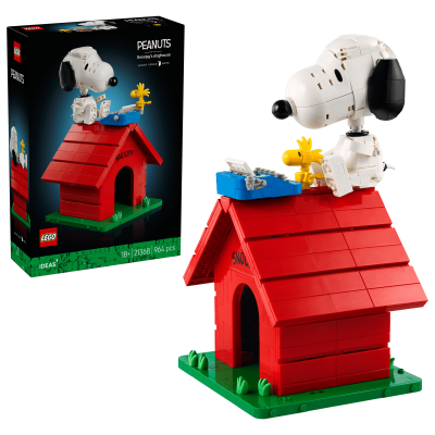 Opakowanie LEGO Ideas Fistaszki Buda Snoopy’ego 21368