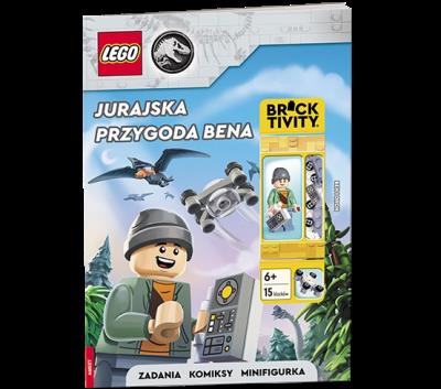 Lego Jurassic World. Jurajska przygoda Bena. Autor:   Praca zbiorowa. SmakLiter.pl Okładka książki Lego Jurassic World. Jurajska przygoda Bena