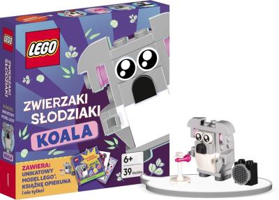 Okładka książki Lego Master Brand. Zwierzaki Słodziaki. Koala