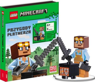 Okładka książki LEGO Minecraft. Przygody Płatnerza