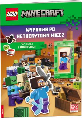 Okładka książki LEGO Minecraft. Wyprawa po netherytowy miecz