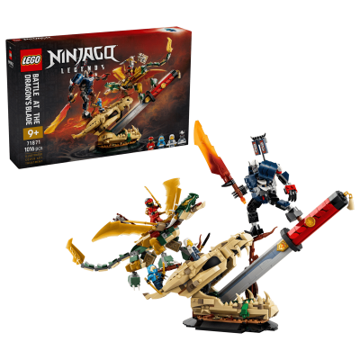 Opakowanie LEGO Ninjago Bitwa o Smocze Ostrze 71871